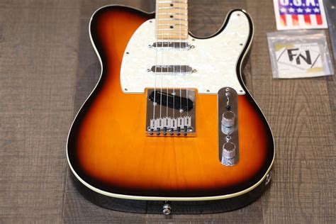 1996 Fender 50th Anniversary Nashville Telecaster Deluxe Sunburst SSS + OHSC | Lovies Guitars