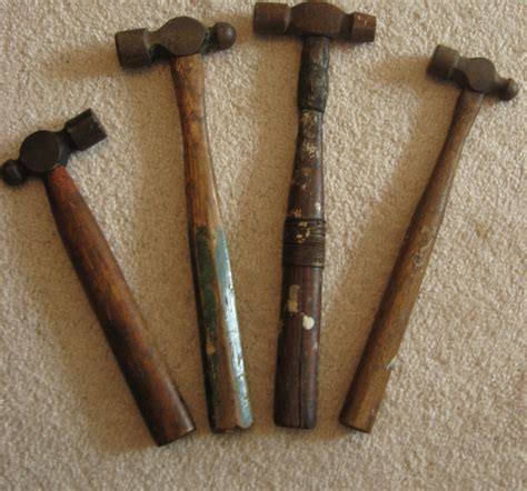 Antique lot of Hammers Carpenter Stanley Tool Tools by MOJEART