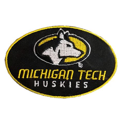 #42A Michigan Tech Huskies Logo Patch From Neil | Michigan Tech ...