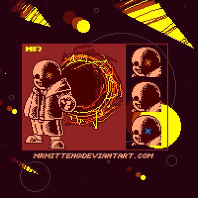 M87 sans sprite by Mrmitten on DeviantArt