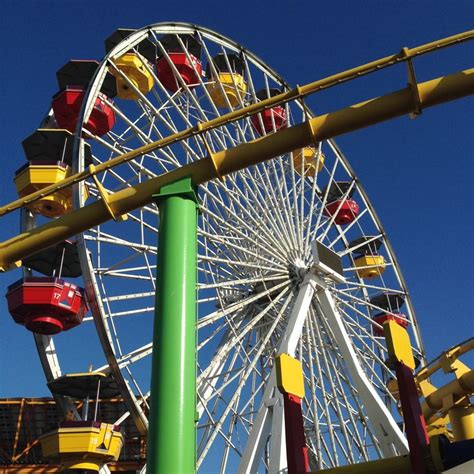 Ferris Wheel on the Santa Monica Pier #santamonicalifestyle # ...