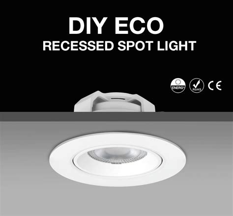ADAYO Lighting white recessed downlight 5w led downlight 3000k