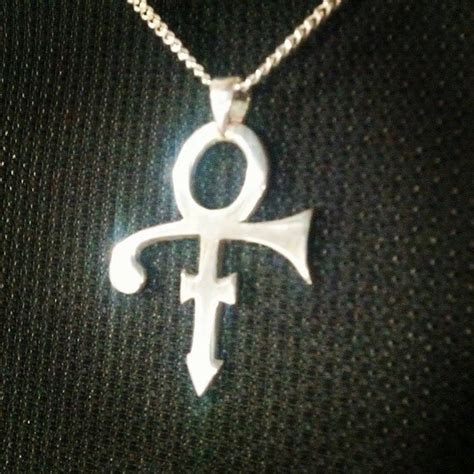 Prince Symbol Pendant Sterling Silver 0.925 Prince Singer