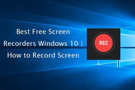 The Best Screen Recorder For Windows 10 » Business Market