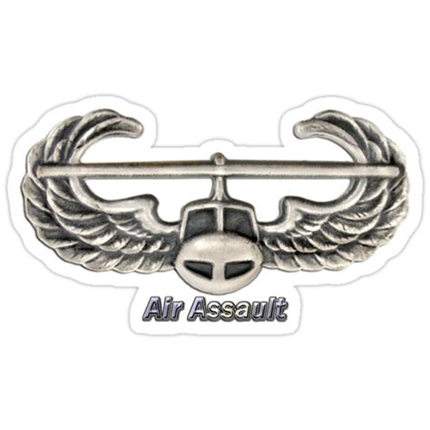 "Air Assault Badge" Stickers by Walter Colvin | Redbubble