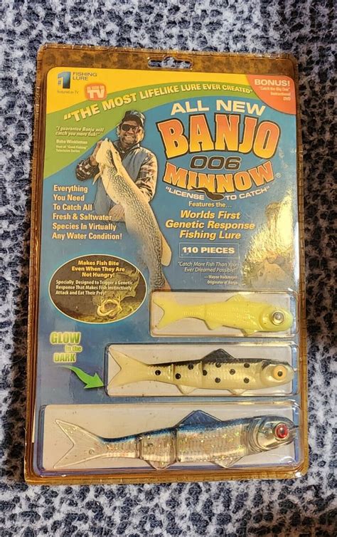 Banjo+Minnow+006+-+110+Piece+Fishing+System for sale online | eBay