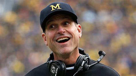 Michigan Wolverines Coach Jim Harbaugh | Sports Byline USA