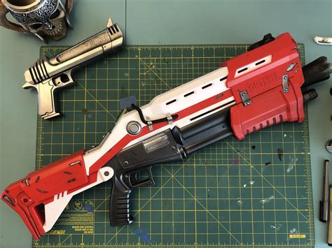 Nerf TS BOSSMERG-12 Fortnite Tactical Shotgun Default Wrap Paint Job. : r/FortNiteBR