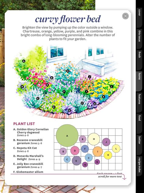 Flower bed plan | Garden design plans, Cottage garden design, Cottage ...