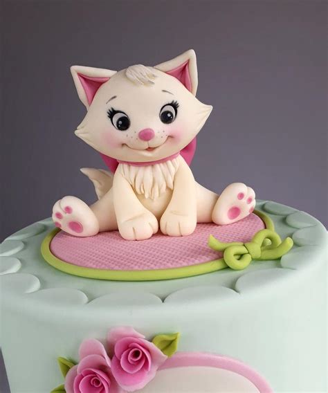 Kitten cake - Cake by Couture cakes by Olga - CakesDecor