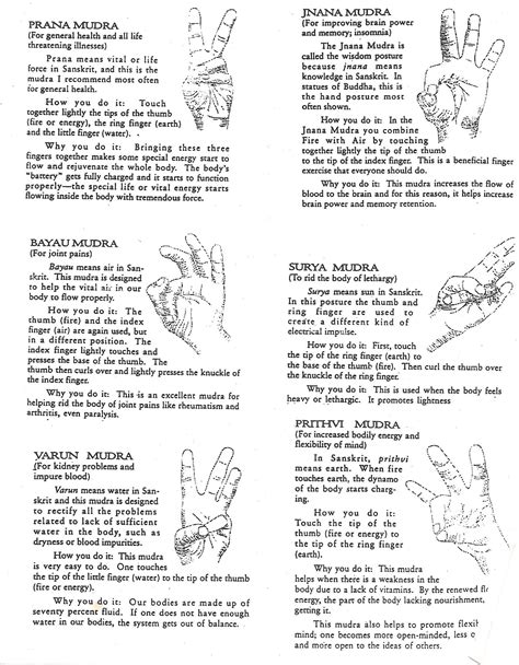 Mudras.. check out the peace sign! Practice these where ever you are. Vital for health. Simple ...