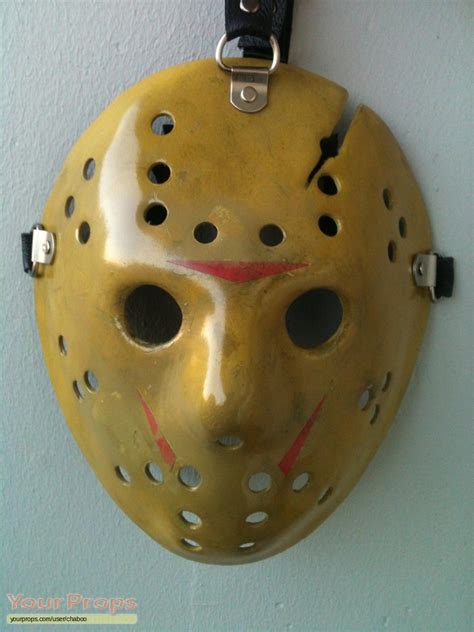 Friday the 13th, Part 8: Jason Takes Manhattan Jason mask replica movie prop