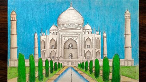 Cómo dibujar el Taj Mahal