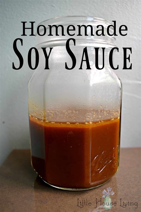 Homemade Soy Sauce Recipe - Gluten Free Soy Sauce Recipe