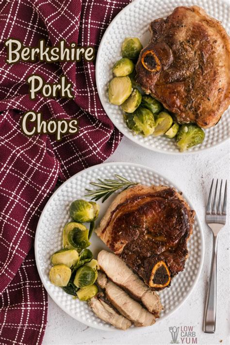 Berkshire Pork Chops Pan Seared - Low Carb Yum