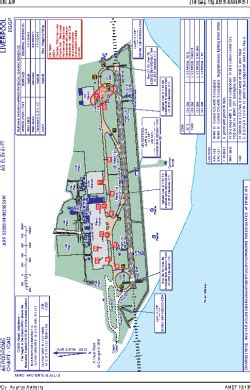 LPL - Liverpool [Liverpool John Lennon], Lancashire, ENG, GB - Airport - Great Circle Mapper