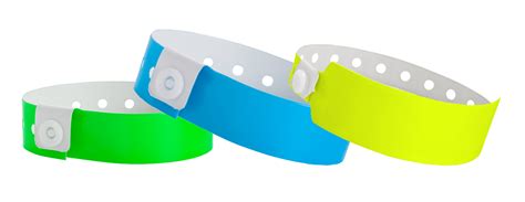 Neon Vinyl Wristbands: Ticketed, Plain, Wide & Thin Wristbands!