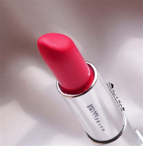 Maybelline Pink Alert Lipstick POW 4 Review- The Best Coral Lipstick in India - Heart Bows & Makeup