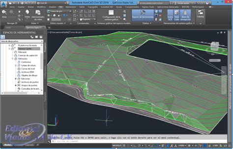 AutoCAD Civil 3D 2016 Curso para Topografía – Editorial Viadas