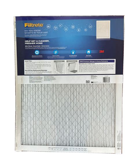 3M Filtrete 2200 ULTRA-ALLERGEN AC/FURNACE FILTERS 20x25x1 (3-Pack) – Cuisine reunionnaise