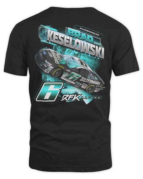 Rfk Racing Merchandise Brad Keselowski 2023 Buildsubmarines.com Shirt | Cassivalen