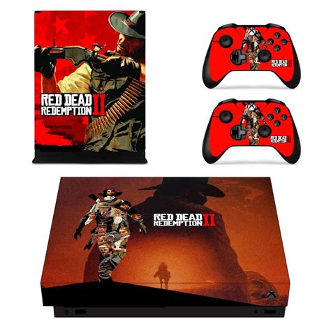 Red Dead Redemption 2 Xbox One X Skin Sticker Cover - ConsoleSkins.co