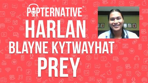 Harlan Blayne Kytwayhat talks about Prey and Shoresy on Hulu and much more! - YouTube