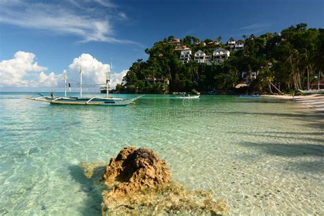 View of Diniwid Beach. Boracay Island. Aklan. Western Visayas. Philippines Editorial Photography ...