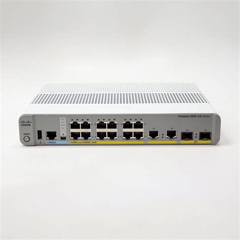 Cisco CATALYST 3560-CX SERIES WS-C3560CX-12PC-S V03 | 12 PORT PoE Switch | Fully Functional ...