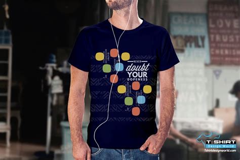 Men modern tee graphic design - T-Shirt Design World