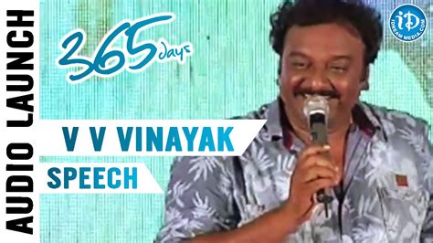 V V Vinayak Fun on RGV - 365 Days Movie Audio Launch | Nandu, Anaika Soti, Ram Gopal Varma - YouTube