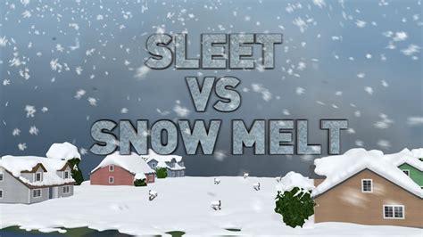 Why does snow melt faster than sleet? | wcnc.com