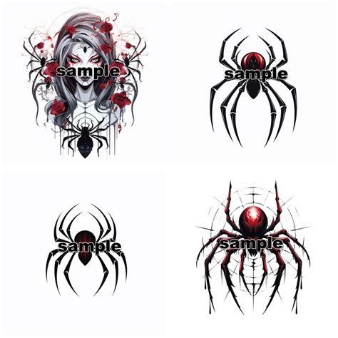 Black Widow Spider Tattoo - The Bridge Tattoo Designs