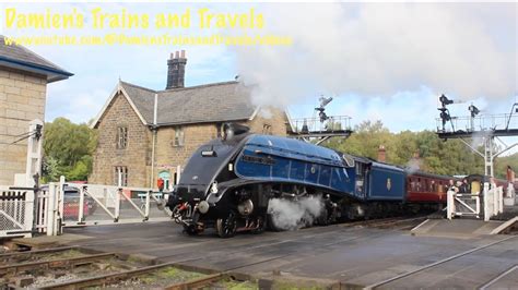 North Yorkshire Moors Railway, Bronze Timetable, No. 60007 Sir Nigel Gresley 9th & 11th October ...