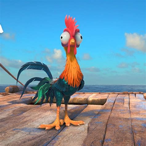 Hei Hei (Alan Tudyk) from Moana: Meet the Characters | E! News