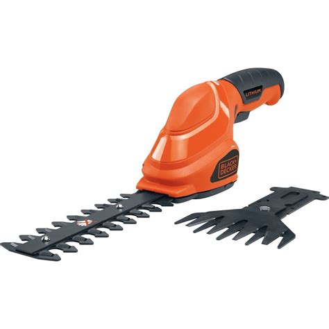 Shop BLACK & DECKER 3.6-volt 6-in Single Cordless Hedge Trimmer (Battery Included) at Lowes.com