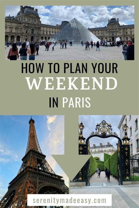 How to spend a romantic weekend in Paris - Serenity Made Easy