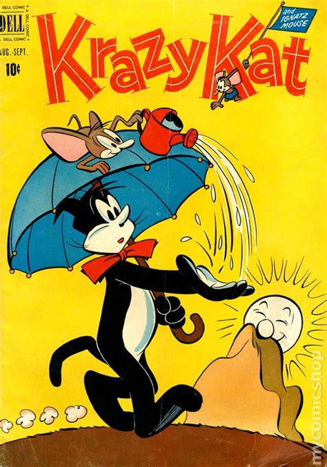 Krazy Kat Comics (1951-1952 Dell) comic books