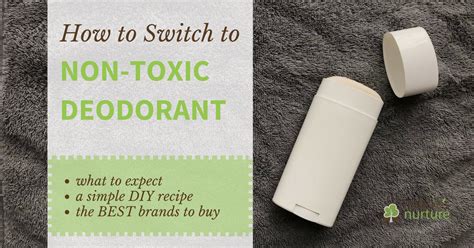 How (And Why!) To Switch To Non-Toxic Deodorant