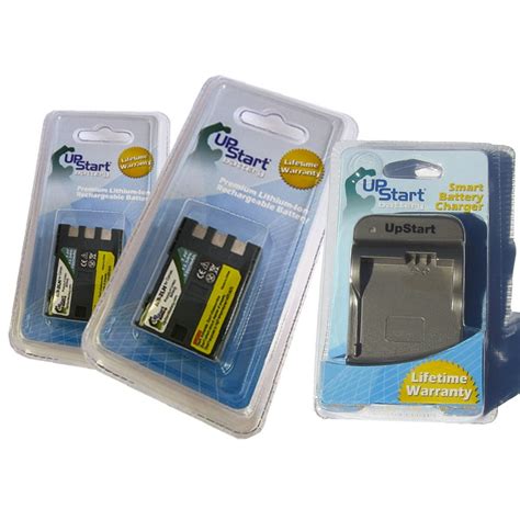 2x Pack - Canon E160814 Battery + Charger - Replacement for Canon NB ...