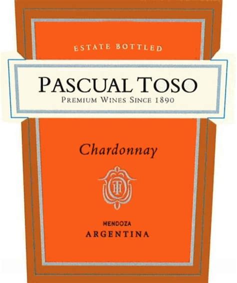 Pascual Toso Chardonnay 2012 | Wine.com