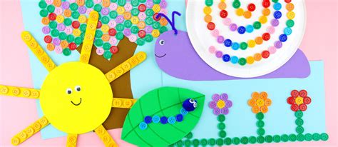 6 Easy Button Crafts for Kids | Fun365