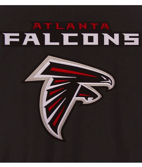 Atlanta Falcons Varsity Black and Red Wool Jacket - Jackets Creator