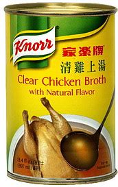 Knorr Clear Chicken Broth Clean Chicken Broth 13.4 oz Nutrition ...