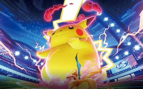 File:Vivid Voltage Gigantamax Pikachu Art.png - Bulbapedia, the community-driven Pokémon ...