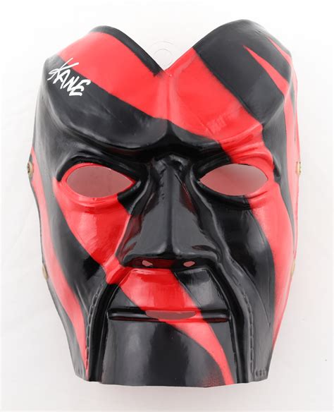 Kane Signed WWE Mask (MAB Hologram) | Pristine Auction