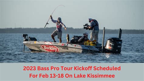 Sport Fishing Buddy on Twitter: "2023 Bass Pro Tour Kickoff scheduled ...