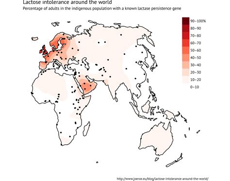 Lactose intolerance around the world - Joe Roe