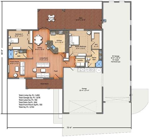 Rv Garage House Plans: Creating The Perfect Space For Your Recreational ...