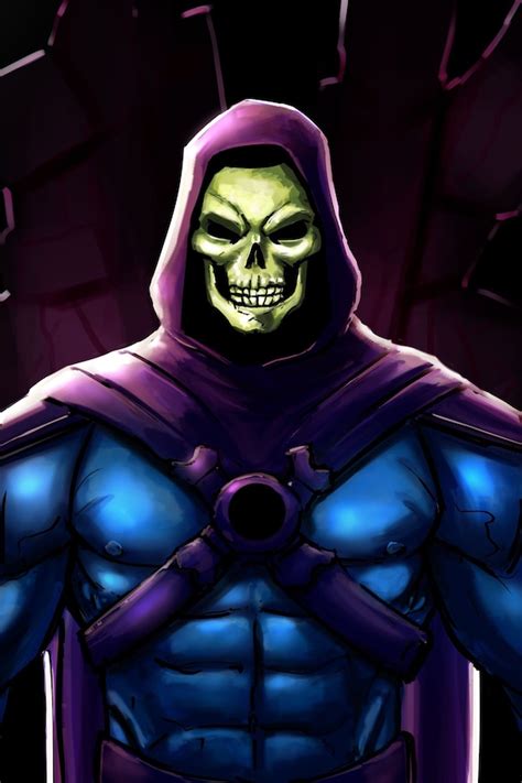 Skeletor Fan Art Poster Print - Etsy